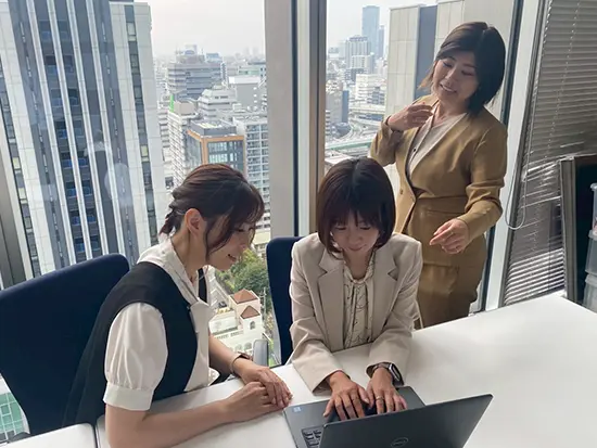 自分の頑張りがしっかりカタチになる職場です。