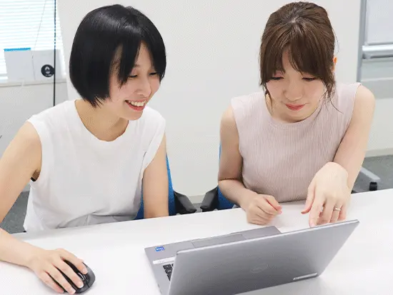 大手企業の基盤を支えるメンバーとして活躍できる♪