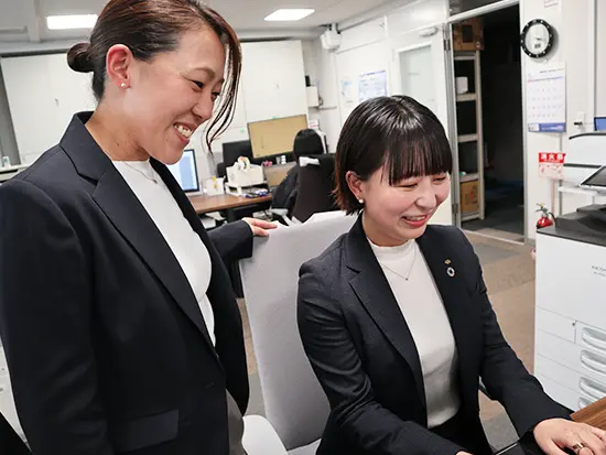 人とのつながりが感じられる仕事です。