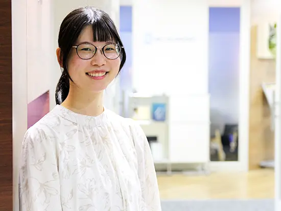 専門性を深められる環境で、営業さんと共に成長を