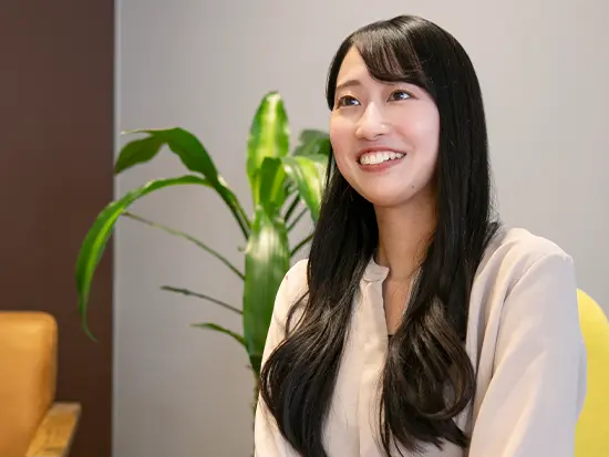 距離が近い先輩がいるから、安心して始められました。