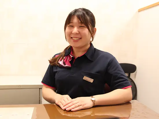 自分の人生経験が特別なものに変わる、そんな仕事です