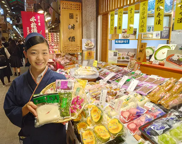 京つけもの販売スタッフ／販売未経験者歓迎・経験者優遇します！