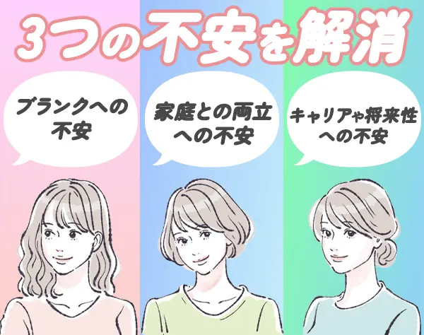 ケアスタッフ/賞与年2回/資格取得支援有/平均年収400万円～/ブランクOK