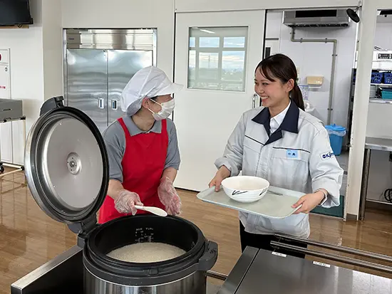 人付き合いが苦手な方も安心して働けます:*○