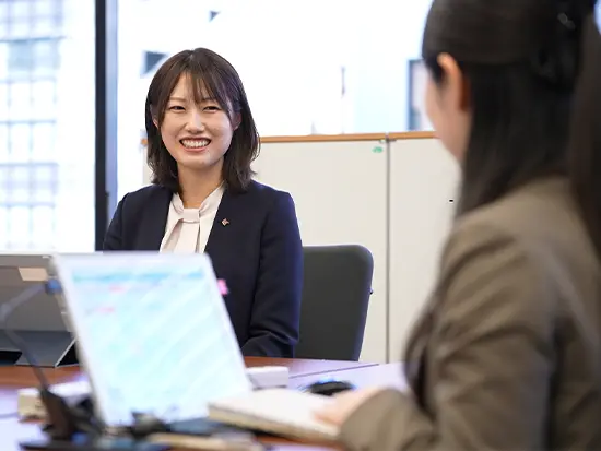 チームワークを大切にしている職場です！