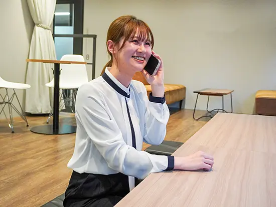 ＜未経験の若手がしっかり活躍できる環境づくり＞