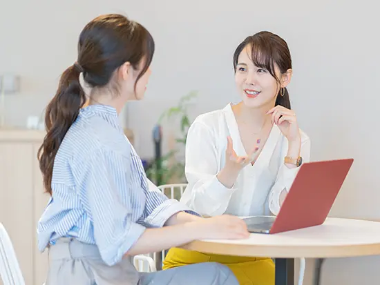 安心してはたらけるサポートが充実