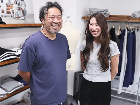 ラフな雰囲気でのびのび働けています！