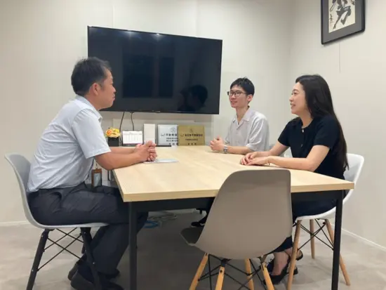 「やりがい」を感じるのは、お客様と接しているとき。