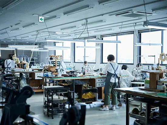 生産現場を見学することで、新たな視点が身に付く！