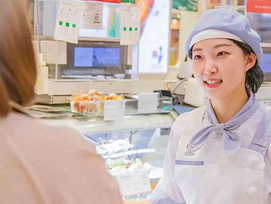 ★/／会話を楽しめる接客です