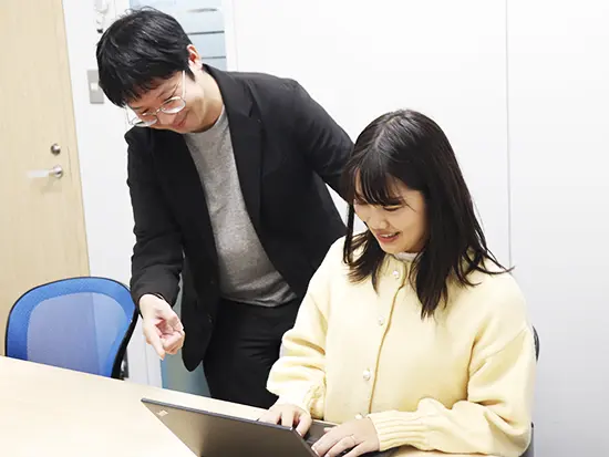 常に社員目線を続けてくれている環境です！