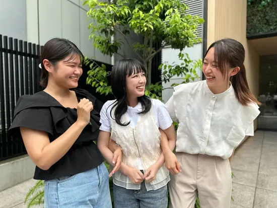 支え合う環境だからこそ、着実な成長が感じられます！