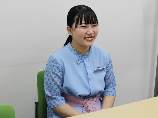 “世界一のおもてなし”でお客さまを楽しませたいです