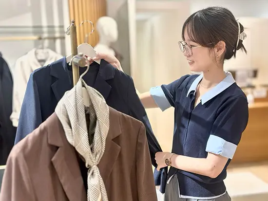 1人ひとりに向き合って接客できる楽しさがあります。