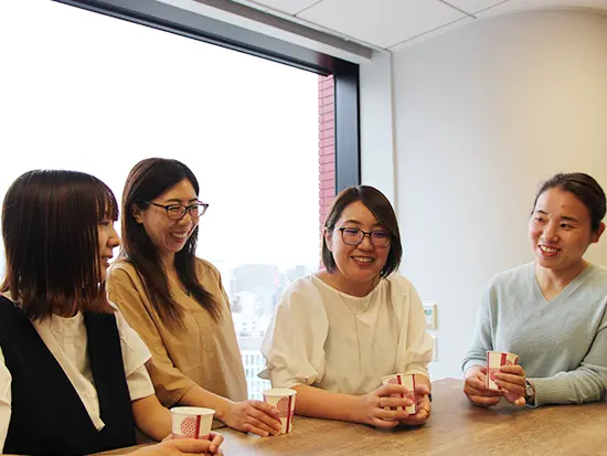 居心地の良さにこだわったオフィス