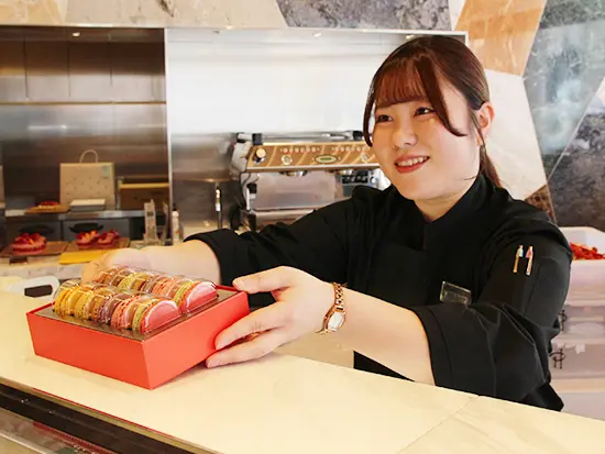 世界的ブランドで、芸術品のようなスイーツをお届け。