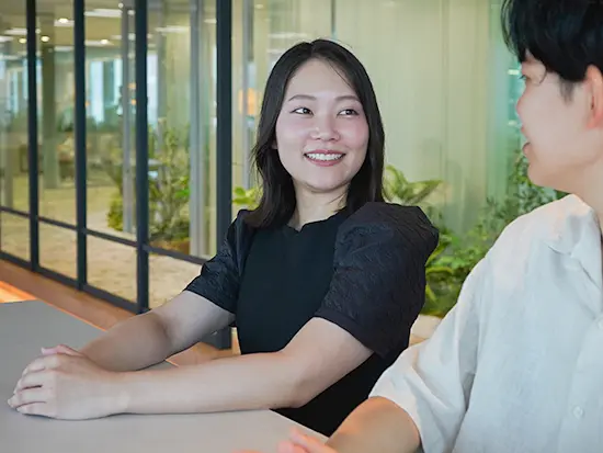 先輩社員の声-『居心地の良さ』が入社の魅力です♪