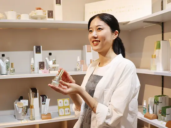 商品やブランドの魅力を広めていく面白さがあります。