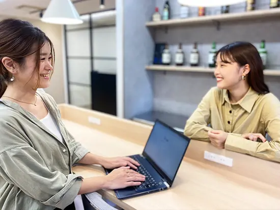 未経験入社の私も「先輩」に。後輩の成長が頼もしい！