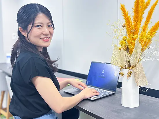 前職の接客経験が、リーダーの仕事に活きています！