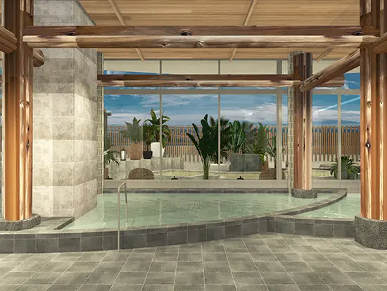 スパやサウナを無料で利用してリフレッシュ！