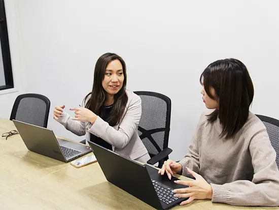 なりたい姿に合わせてキャリアも共に考えます◎