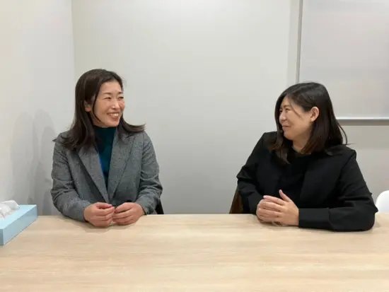 「やりがい」を感じるのは、お客様と接しているとき。