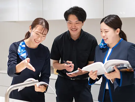 “傾聴力”や“提案力”が磨ける仕事です