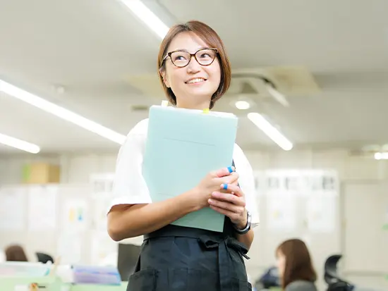 事務未経験でも充分チャレンジできる仕事です。