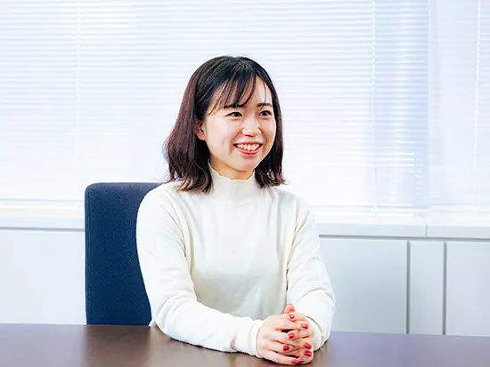 チームだから、未経験でも心強い！