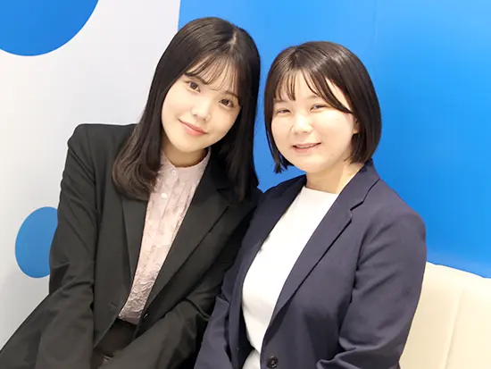 未経験でも大丈夫♪先輩が支えてくれます