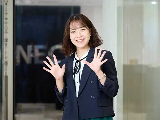 同世代の仲間と一緒に成長できる喜びを実感できる