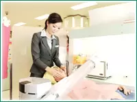 店内では、“美肌”に近づくための美容マッサージも実施します。