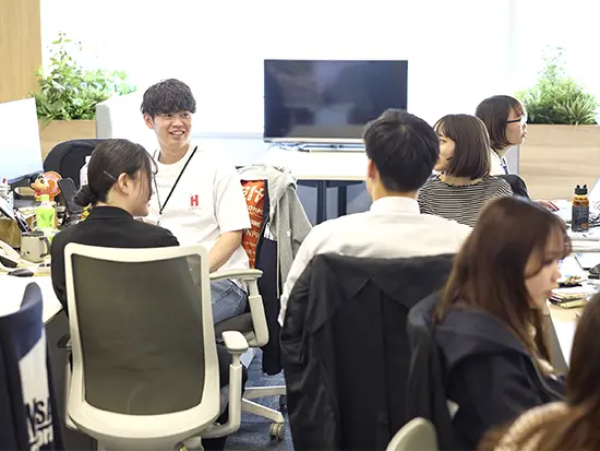 社員同士の笑顔が絶えない、あたたかな職場です*＊