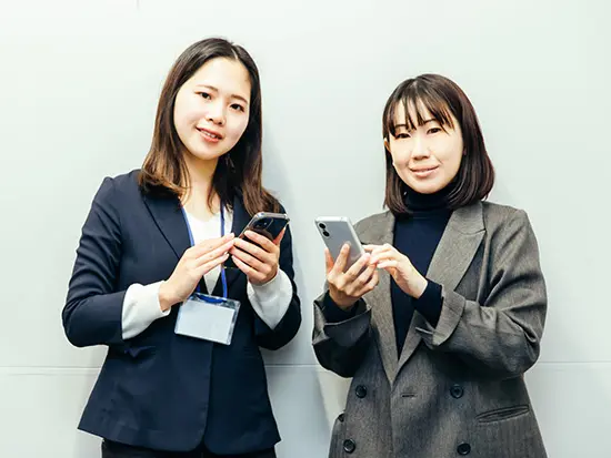 先輩の丁寧なサポートで、少しずつ成長できました！