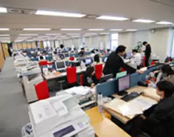 広々としていて働きやすい社内環境です。