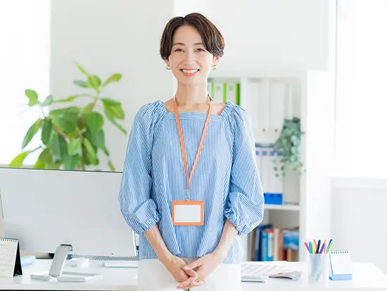 子育ても安心。メリハリを持って働ける職場です◎