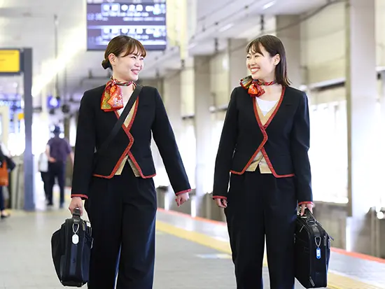 京阪グループの安定基盤で、確実にスキルアップ！