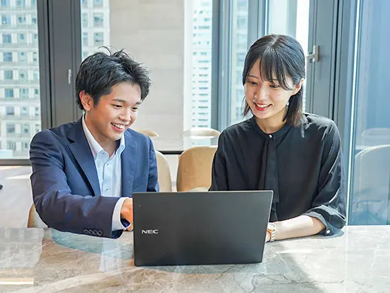 裁量が⼤きからこそのやりがいがあります！