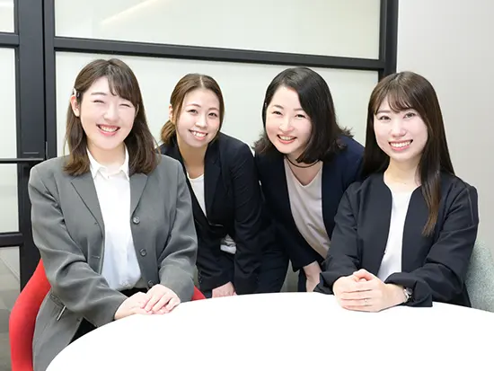 多くのお客様との出会いで、毎日が充実しています。