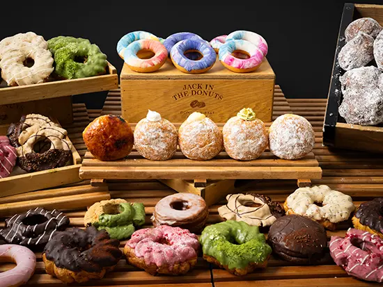 【JACK IN THE DONUTS】ならではの驚きを届けます！