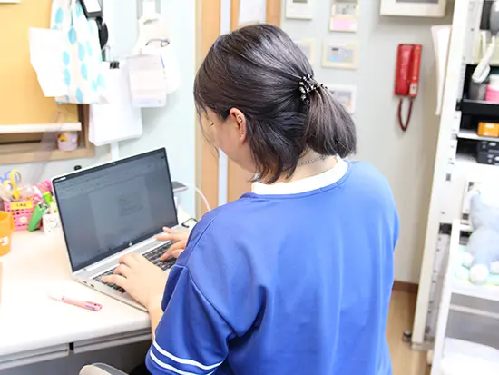 利用者さんの成長が自分にとって、何よりの喜びです♪