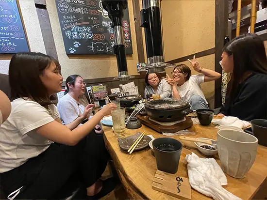 新たなアイデア歓迎！みんなで会社を盛り上げましょう