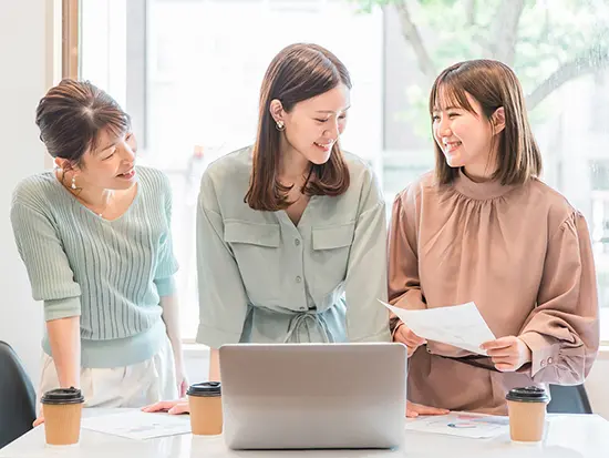 前向きに挑戦できる、相談しやすさが魅力