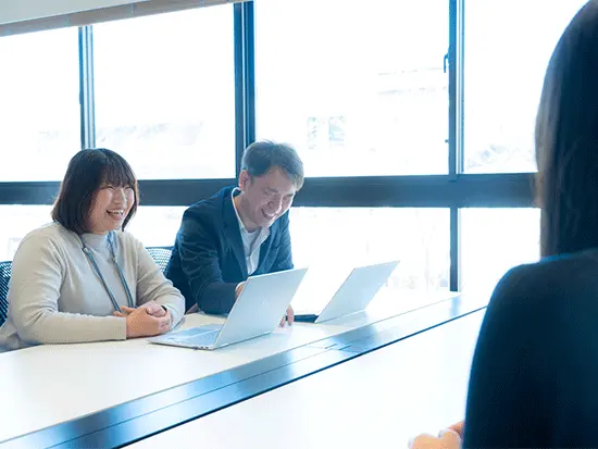 正当な評価で、モチベーション高くスキルを伸ばせます