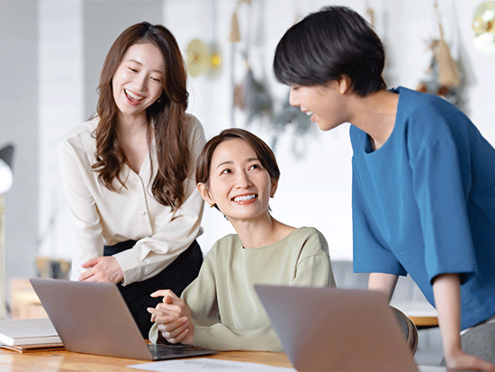 和気あいあいとした穏やかな職場です◎