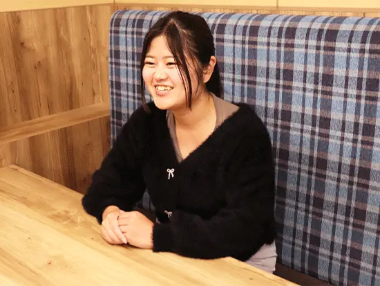 チームワーク抜群の環境で成長を感じています