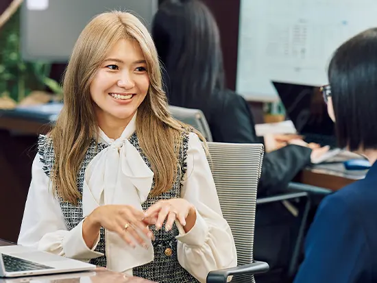 仕事を楽しめるよう、一人ひとりと向き合っています！